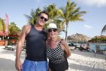 Curacao 31 december 2015 
Gerard Joling en Thomas Berge doen soundcheck voor hun optreden voor oud jaar op het strand van Lions dive. Gerard zijn moeder Jannie is ook aanwezig.