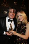 Utrecht 6 januari 2016
Uitreiking musical awards in het beatrixtheater. Ilse de Lange met Compagnon en Albert Verlinde