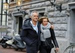 Amsterdam 10 januari 2016
Jaap Jongbloed met zijn nieuwe vriendin Paola Goldsteen.