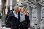 Amsterdam 10 januari 2016
Jaap Jongbloed met zijn nieuwe vriendin Paola Goldsteen.