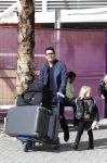 Curacao 25 december 2015
Jan Liza Fem en Emma Smit arriveren op Hato airport . Jan heeft op Curacao en Bonaire een optreden.
