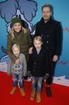 Amsterdam 17 januari 2016
Premiere Woezel en Pip in Tuschinski. Jetteke v Lexmond met man en kinderen