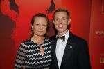 Amsterdam 15 december 2015
Sportgala/ sportverkiezing sportman en sportvrouw van het jaar in de Rai. Jochem Uytenhage met vrouw