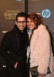Amsterdam, 15 December 2015
Premiere Star Wars
Jody Bernal met zijn zwangere vrouw