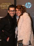 Amsterdam, 15 December 2015
Premiere Star Wars
Jody Bernal met zijn zwangere vrouw
