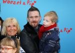 Amsterdam 17 januari 2016
Premiere Woezel en Pip in Tuschinski. Johnny de Mol met zijn moeder Willeke Alberti en zijn neefje