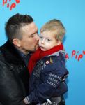 Amsterdam 17 januari 2016
Premiere Woezel en Pip in Tuschinski. Johnny de Mol met zijn moeder Willeke Alberti en zijn neefje