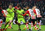 Eindhoven, 8 December 2015
laatste poulewedstrijd PSV-CSKA Moskou, eidnsatnd 2-1
PSV door naar de 1/8 finale
Joshua Brenet