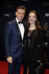 Utrecht 6 januari 2016
Uitreiking musical awards in het beatrixtheater.
David van den Tempel met Julia Berendsen
