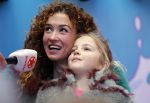 Amsterdam 17 januari 2016
Premiere Woezel en Pip in Tuschinski. Katja Schuurman met dochter Sammie