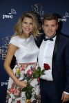 Scheveningen 13 december 2015
Premiere Beauty & the beast in het circustheater.
Jaap Reesema en zijn zwangere vriendin Kim Kotter