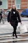 Amsterdam 15 januari 2016
Kimberley Klaver op straat in Amsterdam