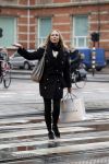Amsterdam 15 januari 2016
Kimberley Klaver op straat in Amsterdam