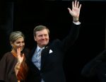 Amsterdam 13 januari 2016 
Prinses Beatrix en Koning Willem Alexander Koningin Maxima bij nieuwjaarsreceptie op het paleis op de dam.