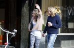 Amsterdam 13 januari 2016
Lauren Verster met haar nieuwe vriend cameraman Jasper Diepeveen.