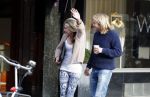 Amsterdam 13 januari 2016
Lauren Verster met haar nieuwe vriend cameraman Jasper Diepeveen.