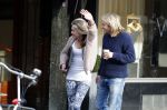 Amsterdam 13 januari 2016
Lauren Verster met haar nieuwe vriend cameraman Jasper Diepeveen.