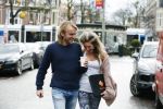 Amsterdam 13 januari 2016
Lauren Verster met haar nieuwe vriend cameraman Jasper Diepeveen.