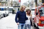 Amsterdam 13 januari 2016
Lauren Verster met haar nieuwe vriend cameraman Jasper Diepeveen.