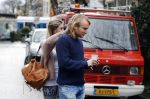 Amsterdam 13 januari 2016
Lauren Verster met haar nieuwe vriend cameraman Jasper Diepeveen.