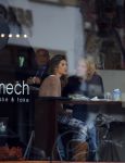 Amsterdam 13 januari 2016
Lauren Verster met haar nieuwe vriend cameraman Jasper Diepeveen.