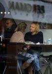 Amsterdam 13 januari 2016
Lauren Verster met haar nieuwe vriend cameraman Jasper Diepeveen.