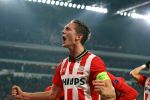 Eindhoven, 8 December 2015
laatste poulewedstrijd PSV-CSKA Moskou, eidnsatnd 2-1
PSV door naar de 1/8 finale
Luuk de Jong