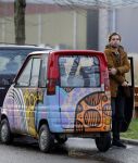 Amsterdam 17 december 2015
Manuel Broekman in zijn scootmobiel.