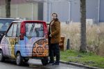 Amsterdam 17 december 2015
Manuel Broekman in zijn scootmobiel.