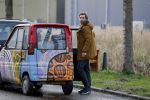 Amsterdam 17 december 2015
Manuel Broekman in zijn scootmobiel.