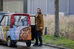 Amsterdam 17 december 2015
Manuel Broekman in zijn scootmobiel.
