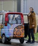 Amsterdam 17 december 2015
Manuel Broekman in zijn scootmobiel.
