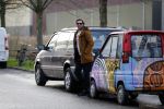 Amsterdam 17 december 2015
Manuel Broekman in zijn scootmobiel.