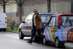 Amsterdam 17 december 2015
Manuel Broekman in zijn scootmobiel.