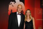 Amsterdam 15 december 2015
Sportgala/ sportverkiezing sportman en sportvrouw van het jaar in de Rai. Marcel Wouda met vriendin