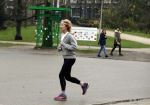 Amsterdam 7 december 2015
Mieke v d Weij hard aan het lopen in het vondelpark.