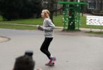 Amsterdam 7 december 2015
Mieke v d Weij hard aan het lopen in het vondelpark.