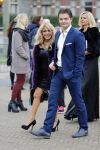 Scheveningen 13 december 2015
Premiere Beauty & the beast in het circustheater.
Patricia Paay met vriend Maurice