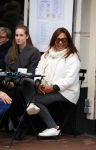 Amsterdam 9 januari 2016
Patty Brard op terras op de pc hooftstraat