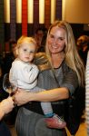 Amsterdam 3 december 2015
Opening nespresso boutique.
Peggy Vrijens met baby