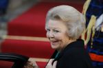 Amsterdam 13 januari 2016 
Prinses Beatrix en Koning Willem Alexander Koningin Maxima bij nieuwjaarsreceptie op het paleis op de dam.