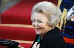Amsterdam 13 januari 2016 
Prinses Beatrix en Koning Willem Alexander Koningin Maxima bij nieuwjaarsreceptie op het paleis op de dam.
