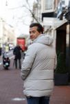 Amsterdam 13 januari 2016 
Zanger Quincy op de pc hooftstraat