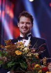 Amsterdam 15 december 2015
Sportgala/ sportverkiezing sportman en sportvrouw van het jaar in de Rai. Reinder Nummerdor met collega Christiaan Varenhorst
