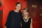 Amsterdam 15 december 2015
Sportgala/ sportverkiezing sportman en sportvrouw van het jaar in de Rai. 
Nederlands sportpresentatrice bij NOS Studio Sport. Rivkah op het veld met partner Jolanda Keizer