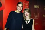 Amsterdam 15 december 2015
Sportgala/ sportverkiezing sportman en sportvrouw van het jaar in de Rai. 
Nederlands sportpresentatrice bij NOS Studio Sport. Rivkah op het veld met partner Jolanda Keizer