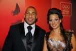 Amsterdam 15 december 2015
Sportgala/ sportverkiezing sportman en sportvrouw van het jaar in de Rai.Roy Meyer (l) met zijn vriendin Doree Rombout (r)