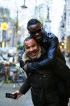 Amsterdam 4 januari 2016
Regilio Tuur ontmoet Ruud Gullit en Dirk Zeelenberg op de cornelis schuytstraat.
