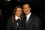 Amsterdam 15 december 2015
Sportgala/ sportverkiezing sportman en sportvrouw van het jaar in de Rai. Ruud Gullit met vriendin Karin