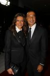 Amsterdam 15 december 2015
Sportgala/ sportverkiezing sportman en sportvrouw van het jaar in de Rai.
Ruud Gullit met zijn vriendin Karin